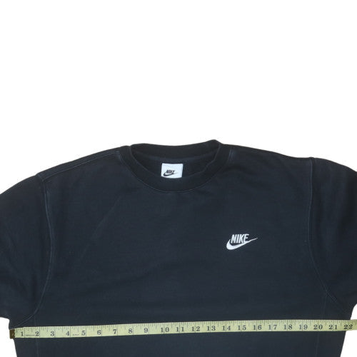 Nike Men's Black XS Crew Neck Pullover Sweatshirt Fleece