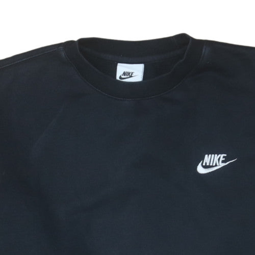 Nike Men's Black XS Crew Neck Pullover Sweatshirt Fleece