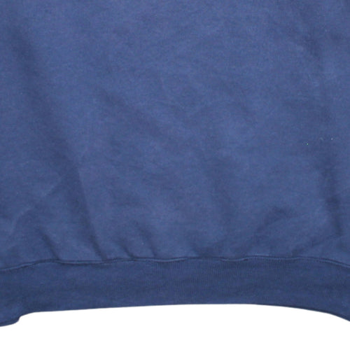 Champion Men's Blue XL Crew Neck Short Sleeve Cotton T-Shirt