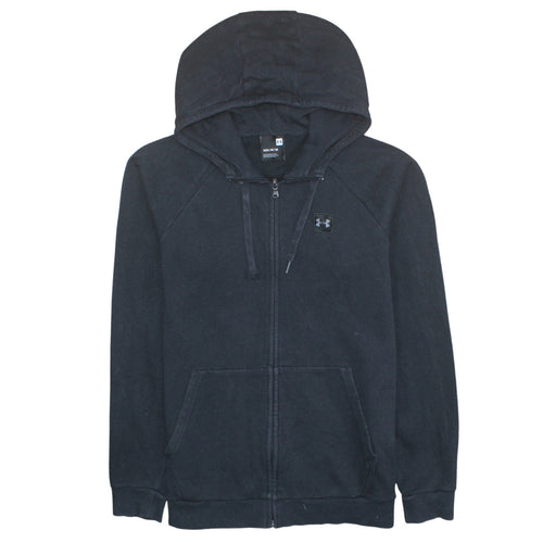Under Armour Men's Black Full Zip Hoodie Size M Fleece