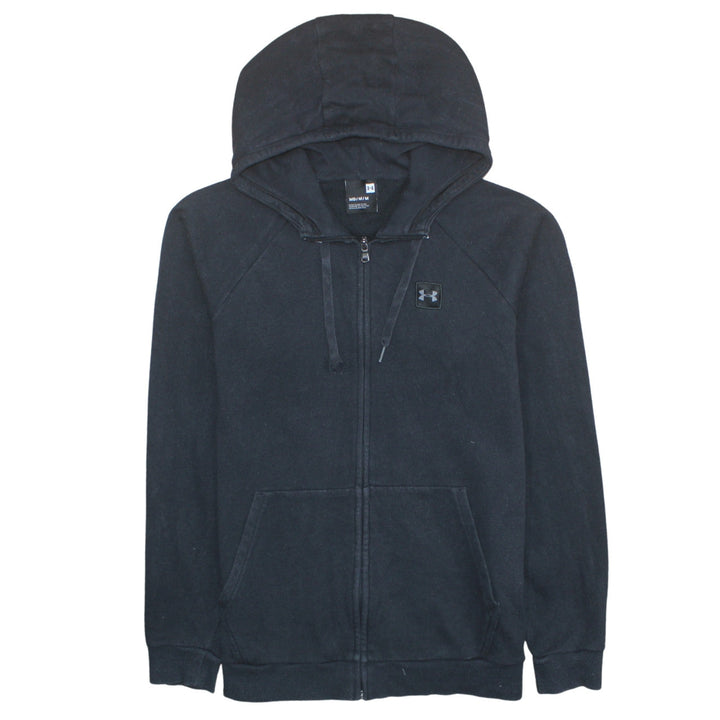 Under Armour Men's Black Full Zip Hoodie Size M Fleece