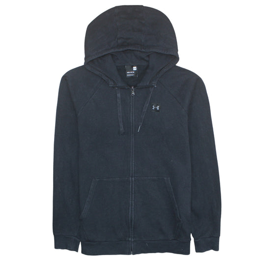 Under Armour Men's Black Full Zip Hoodie Size M Fleece