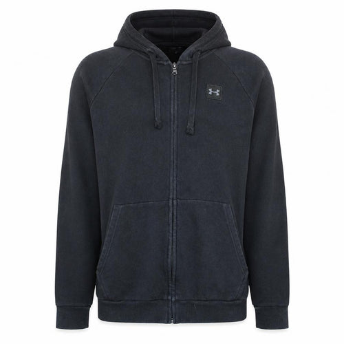 Under Armour Men's Black Full Zip Hoodie Size M Fleece