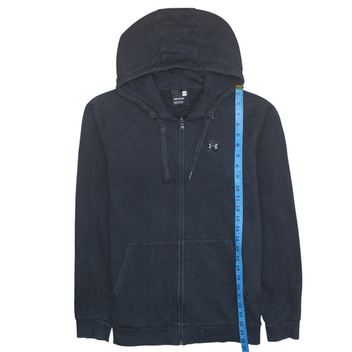 Under Armour Men's Black Full Zip Hoodie Size M Fleece