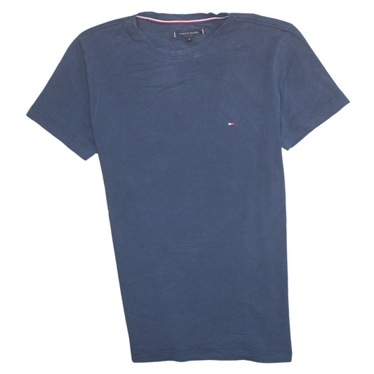 Tommy Hilfiger Men's Blue Crew Neck Short Sleeve T-Shirt Size M