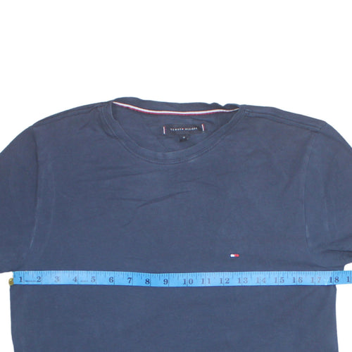 Tommy Hilfiger Men's Blue Crew Neck Short Sleeve T-Shirt Size M