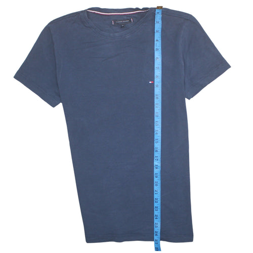 Tommy Hilfiger Men's Blue Crew Neck Short Sleeve T-Shirt Size M