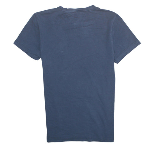 Tommy Hilfiger Men's Blue Crew Neck Short Sleeve T-Shirt Size M