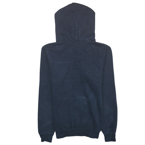 Champion Men's Black Small Pullover Hoodie Fleece Logo Sweatshirt