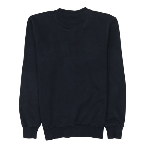 Champion Men's Black Small Pullover Crew Neck Logo Sweatshirt