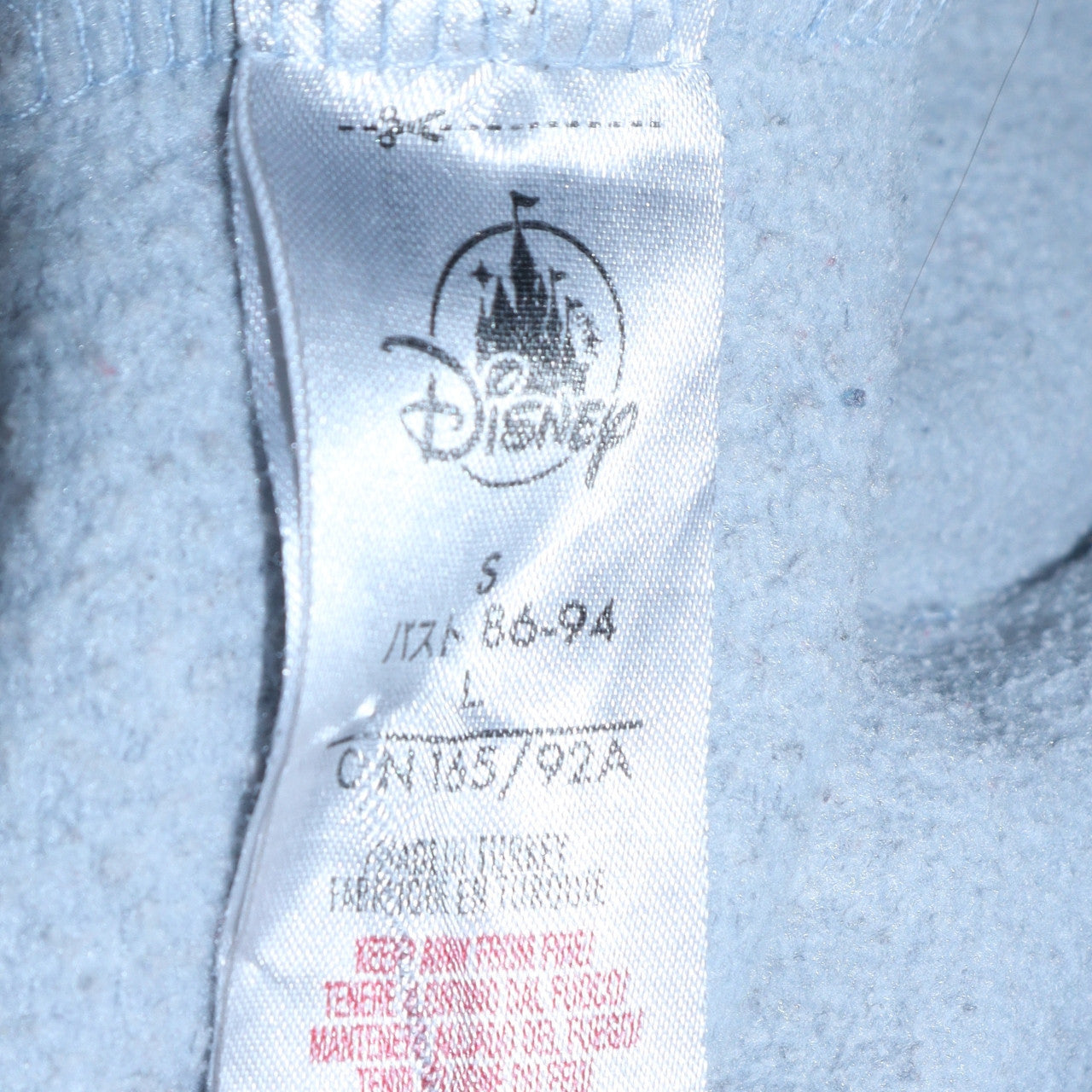 Disney Womens Blue Stitch Hawaii Pullover Hoodie Size S