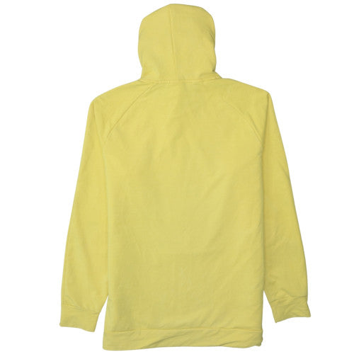 Gymshark Men's Yellow Pullover Hoodie L Athletic Fit