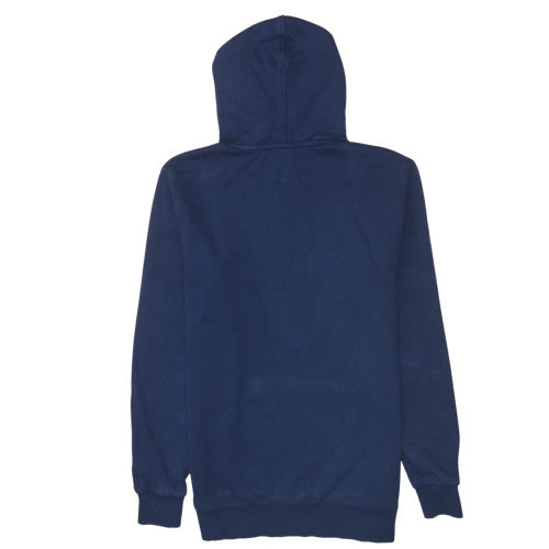 Puma Men's Blue Pullover Hoodie Medium Fleece Sweatshirt