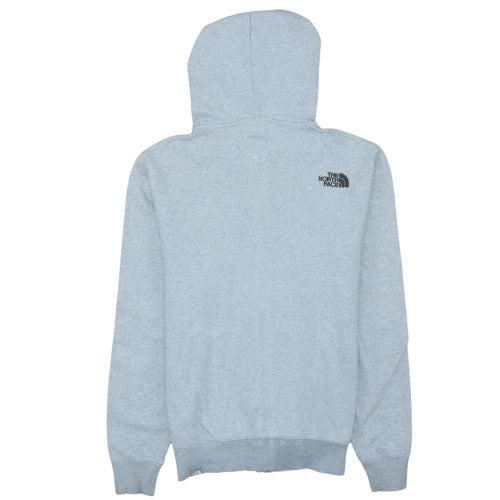 The North Face Men's Grey Full Zip Hoodie S Hooded Sweatshirt