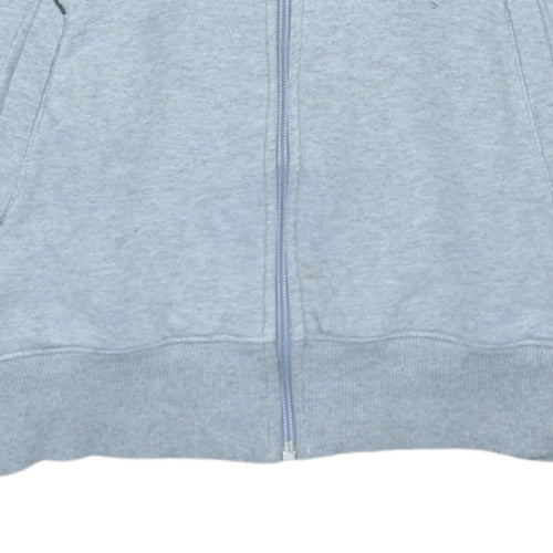 The North Face Men's Grey Full Zip Hoodie S Hooded Sweatshirt