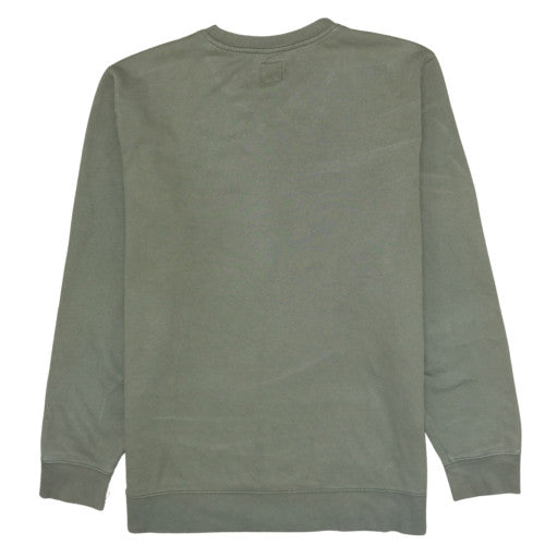 Vans Men's Green Crew Neck Pullover Sweatshirt Size L