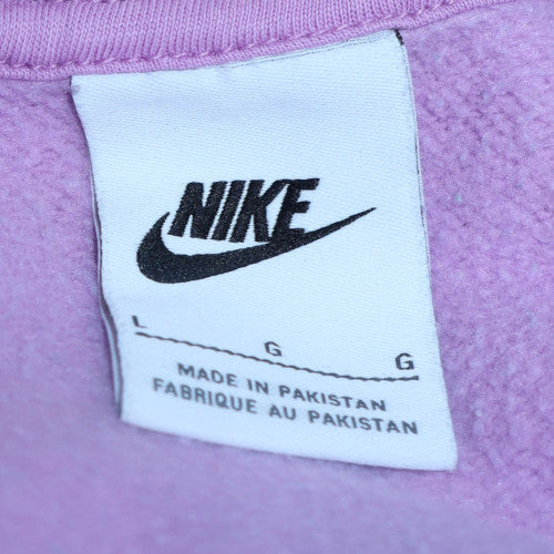 Nike Women's Purple Crew Neck Pullover Sweatshirt Size L