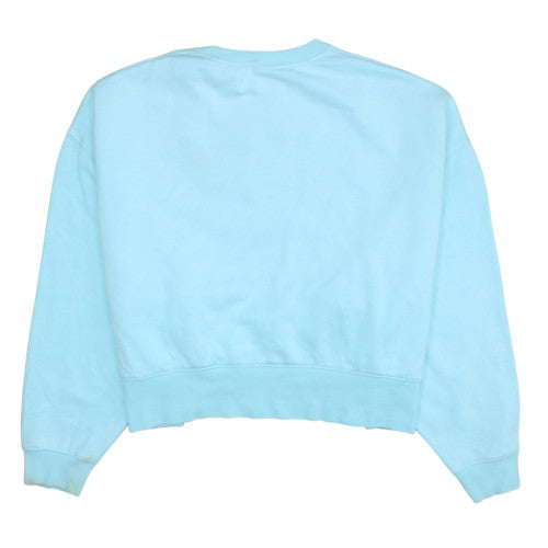Nike Women Blue Crew Neck Pullover Sweatshirt M