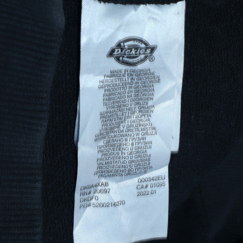 Dickies Men's Black Logo Pullover Sweatshirt Size L