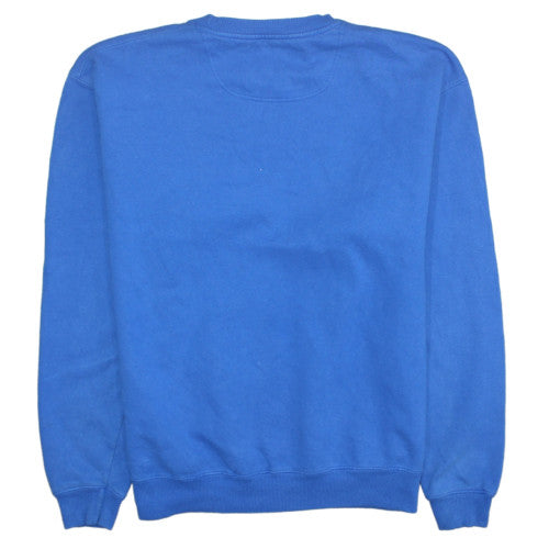 Champion Men's Blue Crew Neck Pullover Sweatshirt Size L