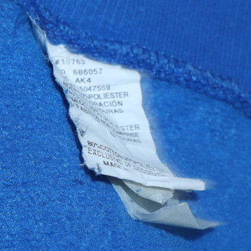 Champion Men's Blue Crew Neck Pullover Sweatshirt Size L