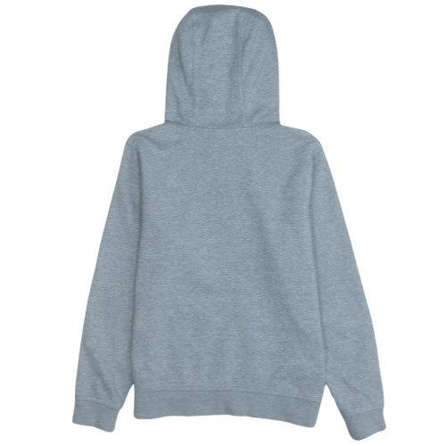 Nike Boys Grey Hooded Pullover Sweatshirt XL 13-15 Years Fleece Lined