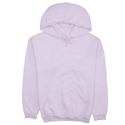 Adidas Women’s Pink Pullover Hoodie Size 10 S Cotton Blend