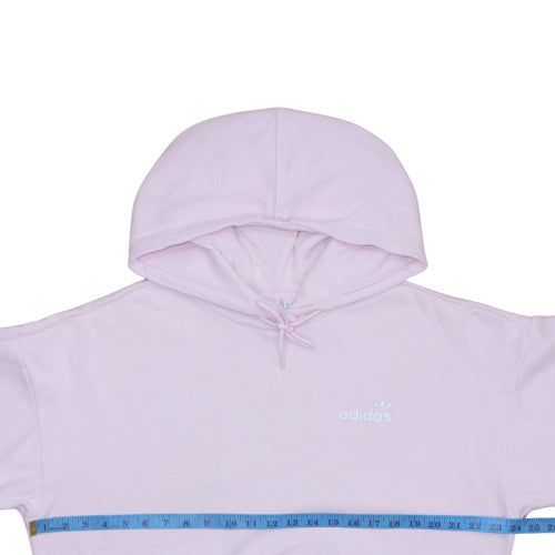 Adidas Women’s Pink Pullover Hoodie Size 10 S Cotton Blend