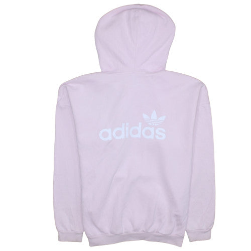 Adidas Women’s Pink Pullover Hoodie Size 10 S Cotton Blend