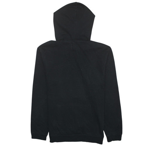 GAP Womens Black Pullover Hoodie Large Cotton Blend Casual