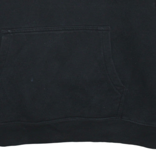 GAP Womens Black Pullover Hoodie Large Cotton Blend Casual