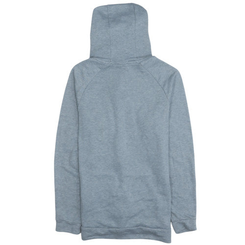 Nike Mens Grey Full Zip Hoodie Dri-FIT Sports Fleece Size S