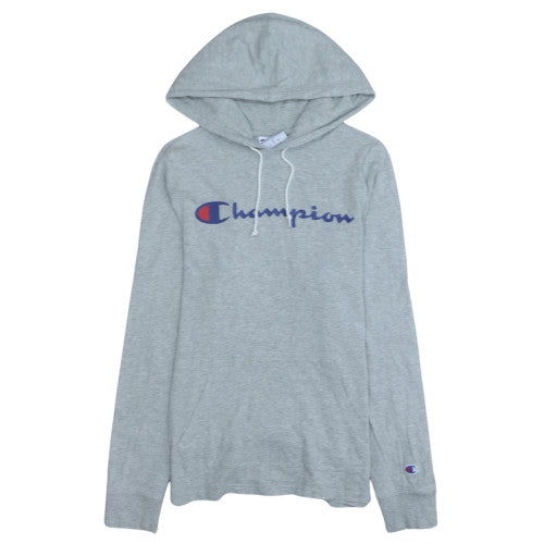Champion Men's Grey Pullover Hoodie Size S Regular Fit