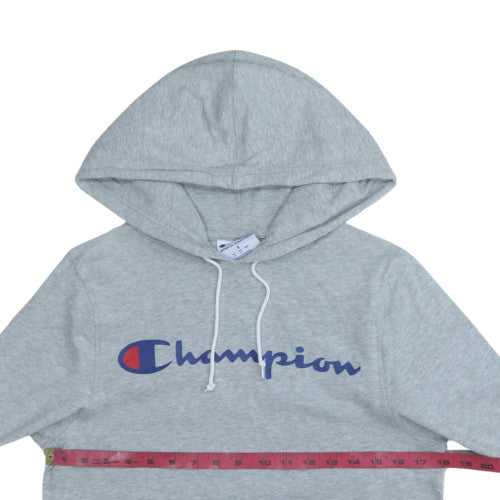 Champion Men's Grey Pullover Hoodie Size S Regular Fit