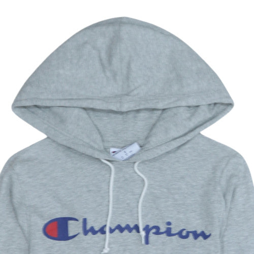 Champion Men's Grey Pullover Hoodie Size S Regular Fit
