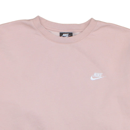 Nike Womens Pink Pullover Sweatshirt XL Cotton Blend Crew Neck