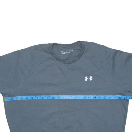 Under Armour Men's Grey Long Sleeve Pullover Sweatshirt L