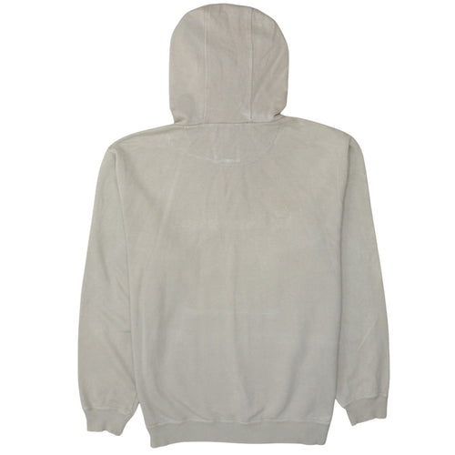 Champion Men's Beige XL Pullover Hoodie Embroidered Logo