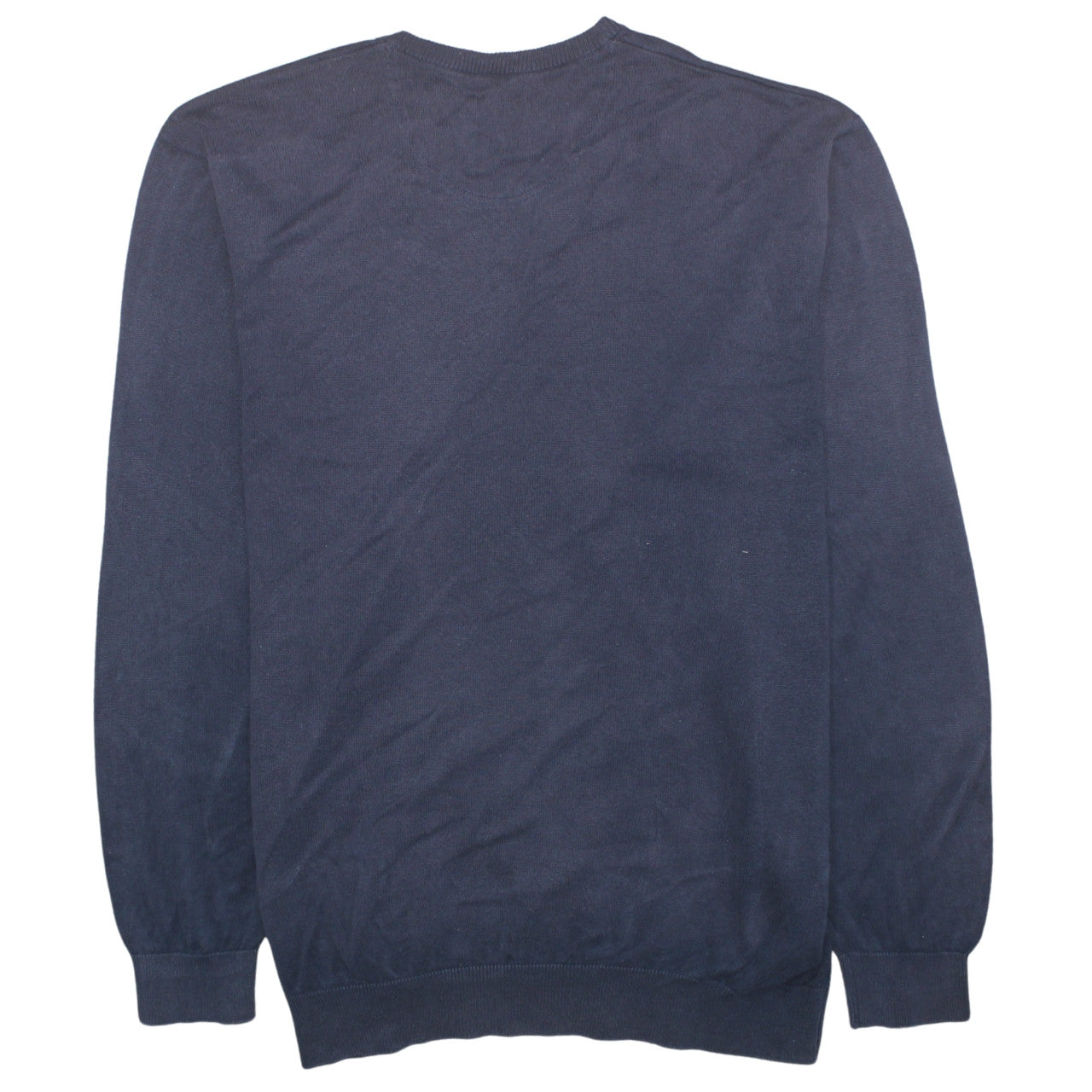 Lacoste Men's Blue V-Neck Cotton Jumper 2XL Classic Fit