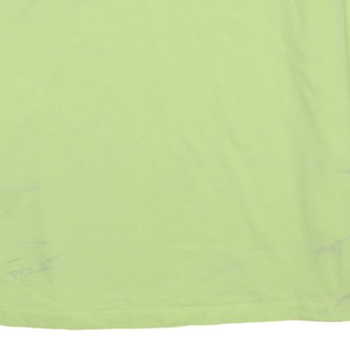 Adidas Womens Lime Green Long Sleeve Crew Neck Sweatshirt UK 16