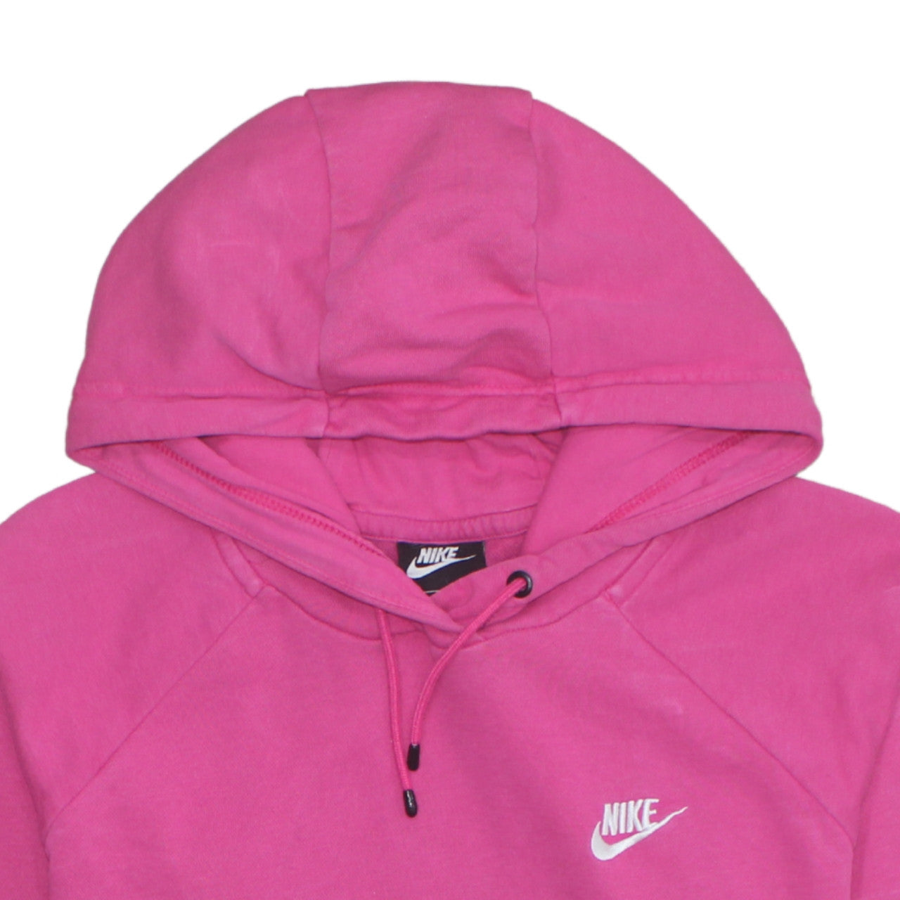 Nike Women’s Pink Pullover Hoodie Large Lined Casual Sportswear