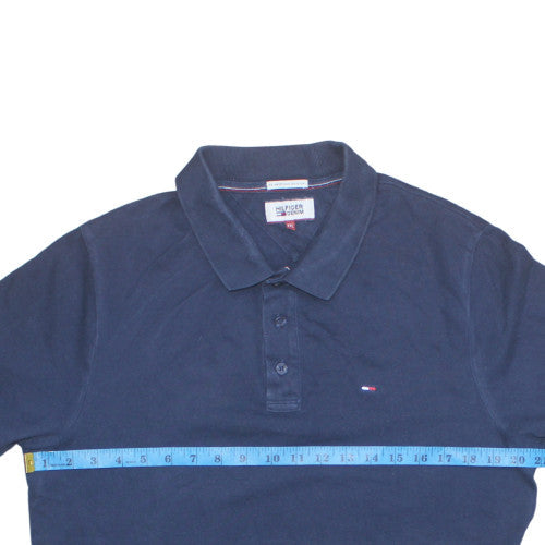 Hilfiger Denim Men's Navy Blue XXL Cotton Polo Shirt