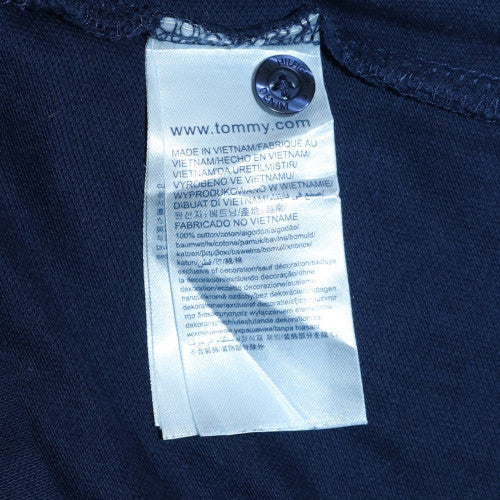Hilfiger Denim Men's Navy Blue XXL Cotton Polo Shirt