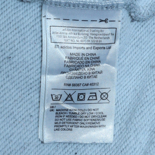 Adidas Womens Grey Full Zip Hooded Sweatshirt Size M Essentials