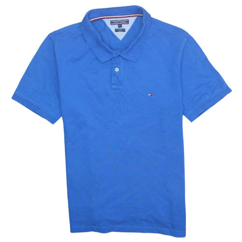 Tommy Hilfiger Men's Blue Slim Fit Cotton Polo Shirt 2XL