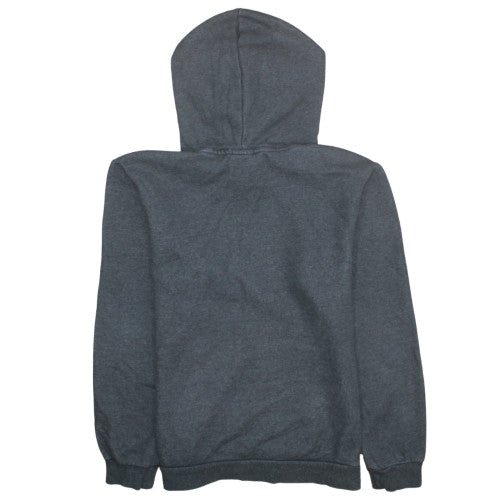 Puma Men's Grey Pullover Hoodie Size S Fleece Graphic Sweatshirt