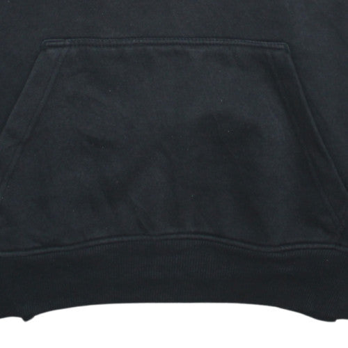 FILA Mens Black XL Pullover Hoodie with Logo Print