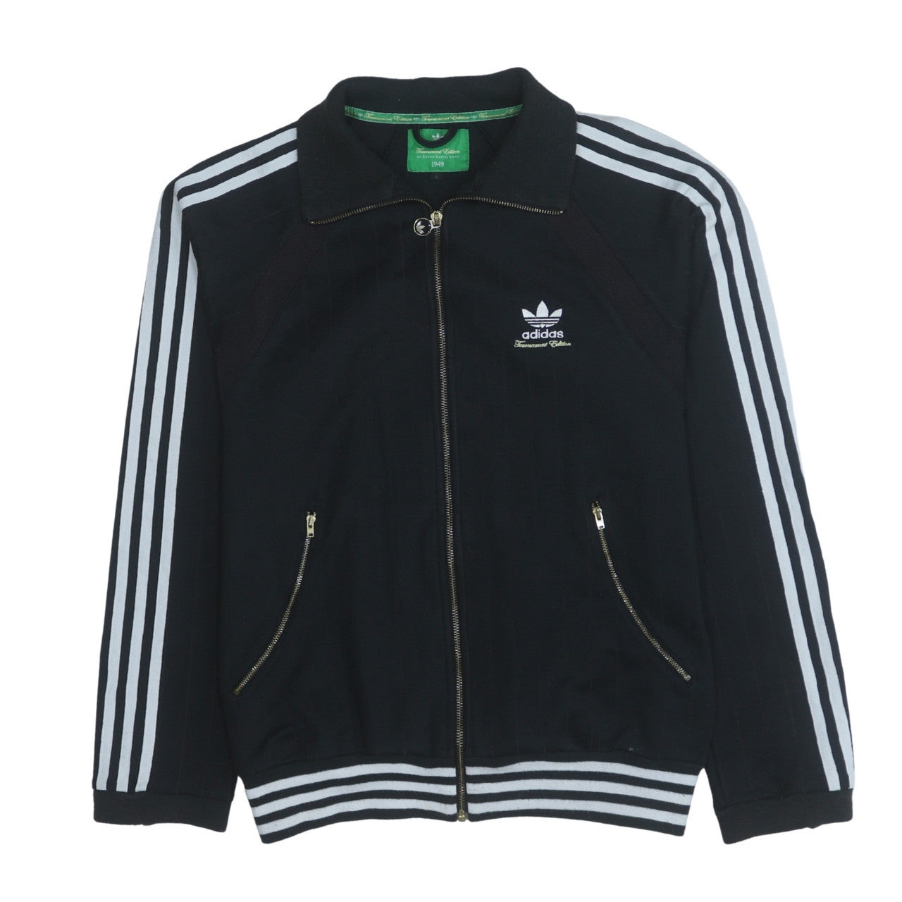 Adidas Men's Black Tournament Edition Track Jacket Size L