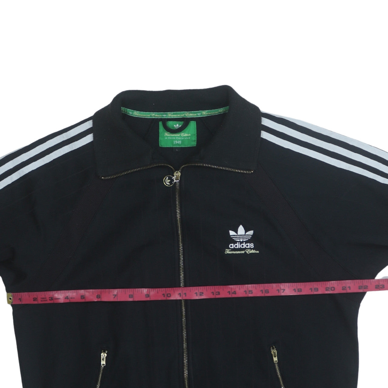 Adidas Men's Black Tournament Edition Track Jacket Size L