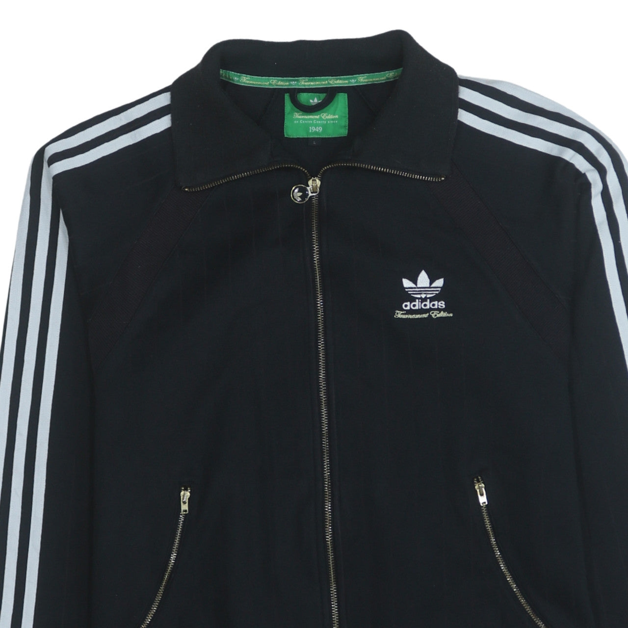 Adidas Men's Black Tournament Edition Track Jacket Size L
